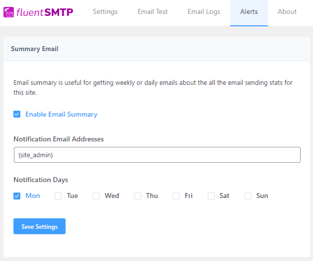 輕鬆完成 WordPress SMTP 發信設定,使用 SMTP 外掛 (含 FluentSMTP 教學) fluentSMTP-Alerts
