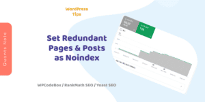 WordPress-Noindex-pages-posts