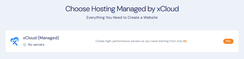 xCloud 評測:從 0 到下一代雲端主機控制面板 xCloud-create-server-managed-by-xCloud