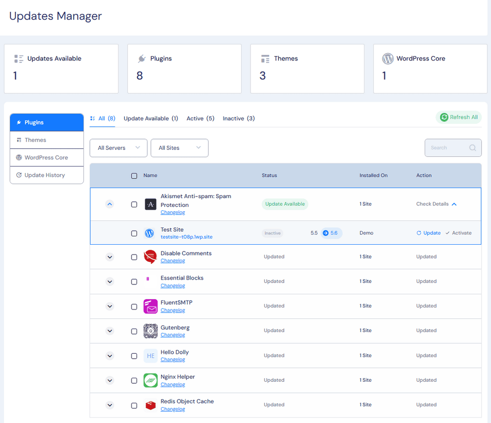 xCloud 評測:從 0 到下一代雲端主機控制面板 xCloud-updates-manager
