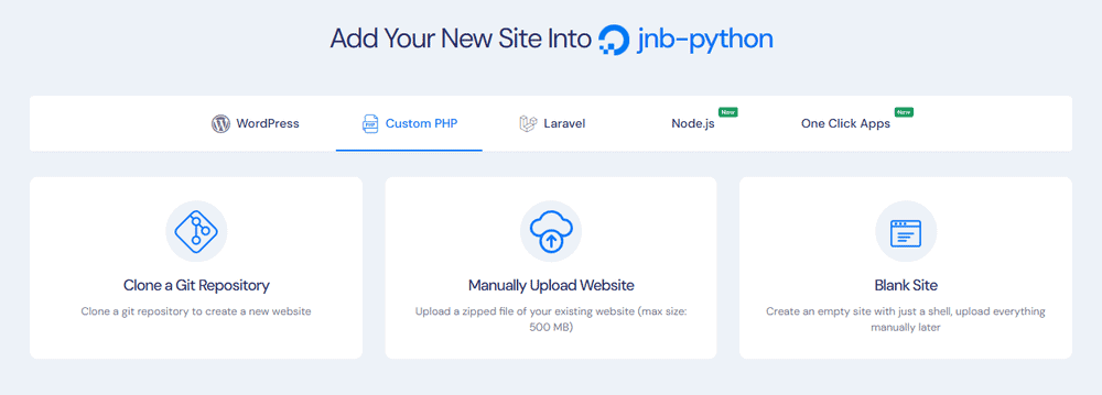 xCloud 部署 Jupyter Notebook 實戰:整合 Docker、Cloudflare 與 Nginx 反向代理 xCloud + Jupyter 新增空白網站