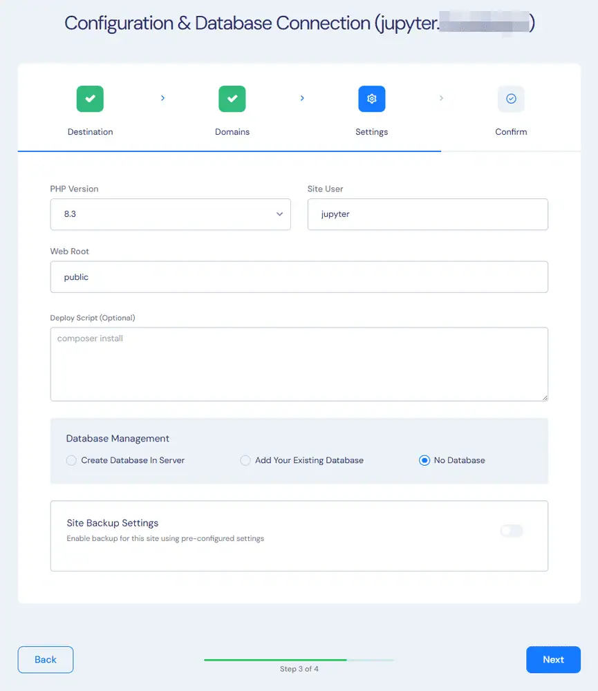 xCloud 部署 Jupyter Notebook 實戰:整合 Docker、Cloudflare 與 Nginx 反向代理 xCloud + Jupyter 空白網站設定與 DB 連線