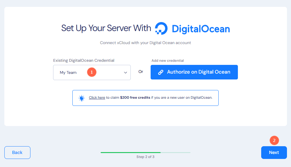xCloud 部署 Jupyter Notebook 實戰:整合 Docker、Cloudflare 與 Nginx 反向代理 xCloud 連結目前已有的 Digital Ocean 帳號
