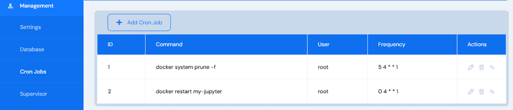 xCloud 部署 Jupyter Notebook 實戰:整合 Docker、Cloudflare 與 Nginx 反向代理 xCloud 新增 cronjobs 重啟 Jupyter 容易、清理沒用的 Docker 垃圾
